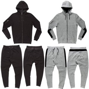 Servicio de Venta al por Mayor, Sudadera con Capucha de Felpa Técnica de Lujo 100% Algodón, Informal, para Hombre, Invierno, Trackstar, OEM, Marca Privada - Product Image 1