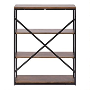 Estante de pared de madera Boho Rattan 2 Estante de almacenamiento de montaje en pared para sostener macetas Hermoso arte de pared-¡Compre ahora! - Product Image 6