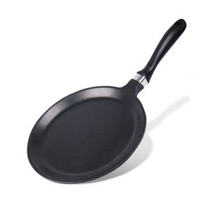 Cast Iron Crepe Pan for Dosa Tortilla Cast Iron Concave Tawa Griddle Pancake Grill Fry <b>Egg</b> Pizza Pan - Product Image 4