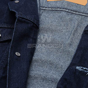 Quantité minimale de commande bas Nouvel arrivage Veste en jean pour hommes Dernière conception de haute qualité Service OEM Veste d'hiver fabriquée au Pakistan - Product Image 6