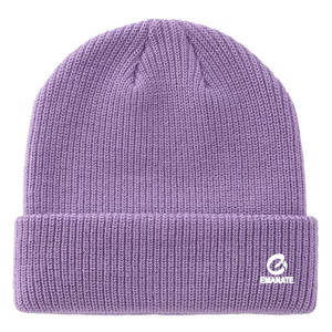 Gorro de Invierno de Acrílico Suave, Cálido, Transpirable e Impermeable para Clima Frío, Color Personalizado, Gorro de Hombre Estilo Urbano Acogedor con Puños Doblados - Product Image 1
