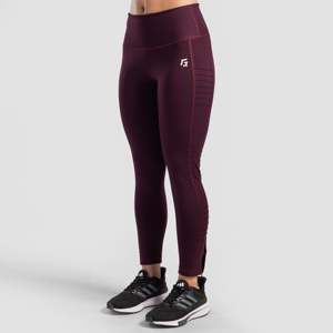 Leggings SupremeFlix marron coupe slim style sport extensible en Spandex et Nylon Taille XL 3XL avec logo à la taille et motif en maille sans couture pour le yoga - Product Image 3
