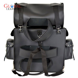 Alforja de cuero genuino estilo vintage para mujer, accesorio elegante para motocicleta - Product Image 2