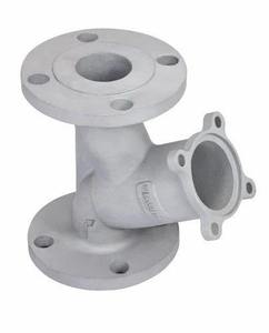 Crépine en Y en fonte de 2 pouces personnalisée OEM Premium Solutions de gravure CNC Pièces en aluminium et acier Fournisseur de moulage de précision - Product Image 2