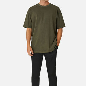 Camisetas estampadas de manga corta de algodón 100% de alta calidad para hombres personalizables - Product Image 1