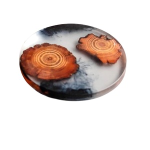 Posavasos Redondos para Tazas de Té, Posavasos de Resina para Tazas de Cerveza, para Cocina, Artículos de Catering, Acabado Brillante - Product Image 2