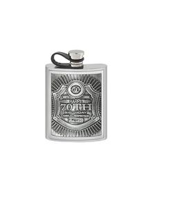 ขวดเหล้าฮิปขนาด7ออนซ์สำหรับสุราทุกประเภททำเป็นของขวัญ304ขวดสะโพกสแตนเลสสีดำสดใส - Product Image 5