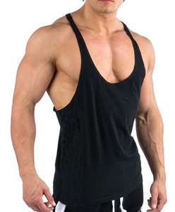Ropa de fitness Camiseta sin mangas hecha en Pakistán Venta directa de fábrica Tallas grandes Ropa de verano Hombres Camiseta camisetas sin mangas de gimnasio para unisex - Product Image 4