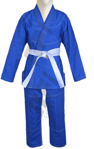 Uniformes de Jiu-Jitsu personnalisables et durables pour le karaté et les arts martiaux, 100% coton unisexe avec logo personnalisé et tissu de 320 g - Product Image 3