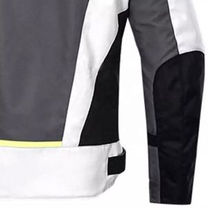 Veste de moto courte réfléchissante certifiée CE, imperméable, respirante, légère, en textile, pour toutes les saisons, vêtements de sport, grandes tailles - Product Image 4