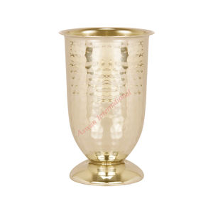 Florero de Metal para decoración del hogar, jarrones de diseño a la moda, diseño plateado, precio asequible - Product Image 5