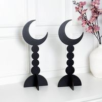 Pièce maîtresse de décoration islamique du Ramadan en métal idéale pour bougie ou éclairage LED pour améliorer la mosquée à la maison ou la célébration d'événement