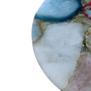 Sceau en agate poli artisanal, décoration de luxe pour la maison, motif floral religieux, résine, couleur personnalisée, qualité supérieure - Product Image 6