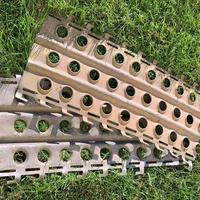 Plataformas Metálicas Entrelazadas de Aluminio Marston Mat, Planchas de Acero Perforadas PSP para Puentes de Camiones Todoterreno 4x4