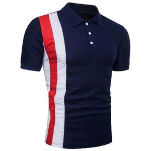 Camiseta de Hombre Personalizada OEM/ODM, Antiarrugas, Bordada, de Manga Corta, Cuello Personalizado, 100% Algodón de Alta Calidad - Product Image 2