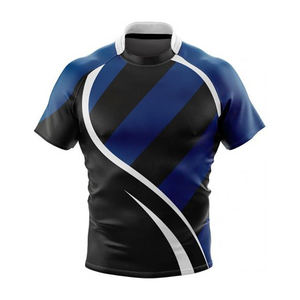 Camisa de Rugby sublimada con diseño personalizado, ropa transpirable y cómoda con logo y talla - Product Image 2
