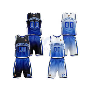 Maillots de basket-ball personnalisés, ensembles uniformes, noms et numéros imprimés, logos d'équipe, hommes, femmes, entraînement, jeux, tournois, antibactérien 100% - Product Image 6