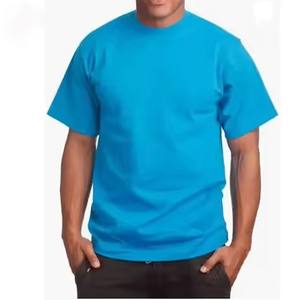 Custom <b>Men</b> <b>Clothing</b> Manufacturers <b>Pakistan</b> Syntixa Plain <b>Men's</b> T-shirts Cotton Polyester - Product Image 1
