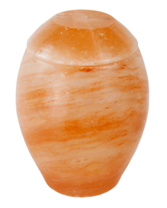 Urna Ovalada de Sal del Himalaya para Funerales, Diseño Tallado Ajustable, Todos los Tamaños, Urna de Sal del Himalaya al por Mayor, SUAZ Artisan - Product Image 5