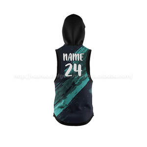 Uniforme de football américain 7v7 respirant de conception classique, personnalisé OEM, avec impression par sublimation de haute qualité, ensembles d'uniformes de football américain respirants - Product Image 6