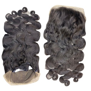 2023 HD Full para peluca 100% cabello humano vietnamita virgen onda del cuerpo onda profunda onda Natural 13x4 recto prearrancado - Product Image 1