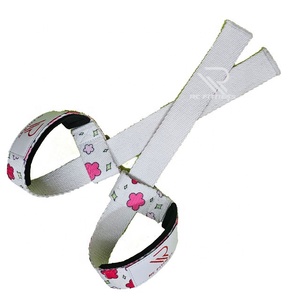 RC Fitness Wear - Muñequeras Deportivas Personalizadas para Levantamiento de Pesas, Correas Acolchadas de Algodón; Soportes para Manos para Fitness - Product Image 2
