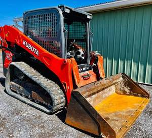 Chargeuse compacte Kubota SVL75-2 de haute qualité, moteur premium, pompe hydraulique, couple de levage élevé, utilisation en construction, garantie de plus de 5 ans - Product Image 6