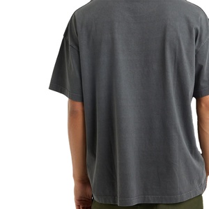 Camisetas con Logotipo Personalizado, Corte Holgado para Hombre, Oversize para Mujer, Algodón Orgánico, Algodón Liso, Manga Corta, Estilo Vintage, Alta Calidad 2026 - Product Image 3