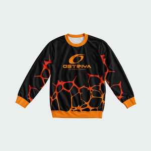 Novedad, Sudaderas Personalizadas para Hombre de Manga Larga, Bordadas, Transpirables, Ecológicas, de Forro Polar de Poliéster, con Logotipo Personalizado - Product Image 2