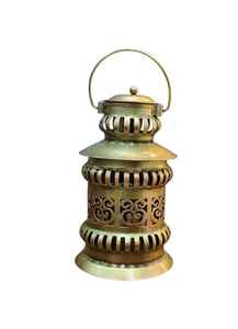 Lanternes rustiques en bois et fer noir - Product Image 3