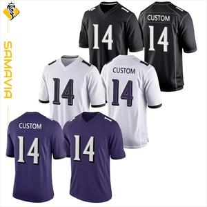Uniforme de football américain personnalisé de SAMAVIA Ensemble de pantalons en jersey unisexe Protection UV courte par sublimation Vêtements de sport OEM - Product Image 6