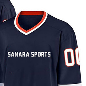 เสื้อเจอร์ซีย์สำหรับเล่นฮ็อกกี้น้ำแข็งงานปักลายออกแบบได้ตามต้องการ - Product Image 2