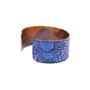 2025 Washington New Year bohemian festival cuff <b>Bangle</b> Green Colorful Rajasthani Jewelry Handcrafted <b>Copper</b> Jewelry - Product Image 2