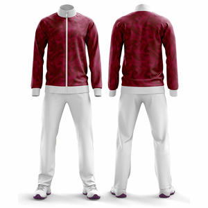 Ensemble de sport d'entraînement en plein air 100% polyester, veste et pantalon, hommes, femmes, jeunes, vêtements d'équipe, survêtement de sport pour hommes - Product Image 5