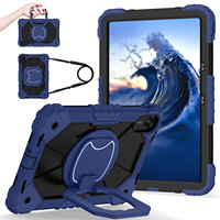Étui robuste pour tablette Xiaomi Redmi Pad 2 11 pouces 2025, avec support rotatif à 360 degrés en silicone