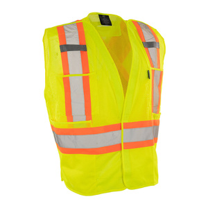 Hi Vis Custom Team Uniform Ropa de trabajo sin mangas de alta visibilidad Ropa reflectante Chaleco para hombres - Product Image 3