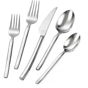 Ensemble de couverts en acier inoxydable de haute qualité pour hôtels, restaurants, argenterie, cuillère, couteau, fourchette avec finition miroir pour les fêtes - Product Image 1