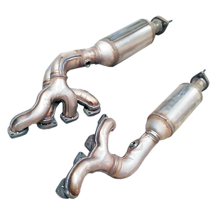 Tự động phần lưu lượng cao ba cách xúc tác chuyển đổi cho BMW 7 Series E60 E63 E65 N62 750li 550i 650i ống xả đa tạp cho BMW - Product Image 2