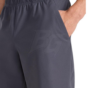 Pantalones Cortos Deportivos Personalizados para Hombre, Ecológicos, de Primera Calidad, Ligeros, Tejidos, Sólidos, Casuales, con Máxima Movilidad para Levantamiento de Pesas - Product Image 4