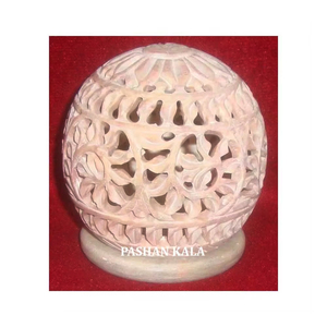 Bougeoir en pierre ollaire naturelle le plus attrayant pour la décoration de la maison et de l'hôtel - Product Image 1