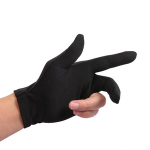 ถุงมือสนุ๊กเกอร์ผ้าฝ้ายสแปนเด็กซ์เปิด3นิ้วถุงมือเล่นกีฬา - Product Image 3