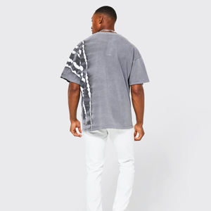 Nuevo fabricante de camisetas serigrafiadas transpirables personalizables de poliéster/algodón de alta calidad para hombre - Product Image 4