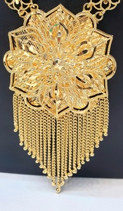 Collection Arabe, Parures de Bijoux Plaquées Or 24 carats, Style Vintage, pour Cadeau - Product Image 2