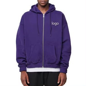 Sudaderas con Capucha de Invierno de Manga Larga para Hombre de Alta Calidad, con Cierre, Logotipo Personalizado Bordado, Venta al Por Mayor, Diseño de Impresión Digital, 100% - Product Image 4