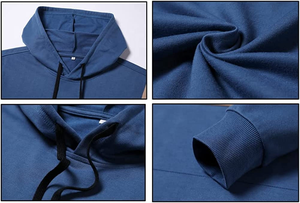 OEM imprimé personnalisé à capuche hommes femmes survêtement à capuche coton polaire anti-odeur vêtements de sport d'hiver légers - Product Image 2