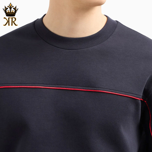 Nouveau sweat-shirt pour homme en coton 100% confortable, col montant, fermeture éclair, respirant, imprimé personnalisé, automne-hiver - Product Image 4