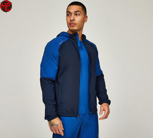 Chaqueta Cortavientos Unisex de Invierno, Talla Grande, Gruesa, Cálida, Impermeable, con Forro Polar, Logotipo Personalizado, 100% Poliéster, al por Mayor - Product Image 3