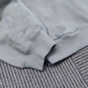 Sudadera con capucha deportiva con logotipo personalizado, Sudadera con capucha de algodón de alta calidad en blanco de gran tamaño, sudaderas con cremallera doble bidireccional para hombres - Product Image 5