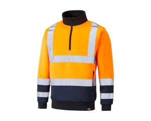 ANSI 107 Classe 3 100% Veste réfléchissante de sécurité haute visibilité chaude en polaire épaisse en polyester avec logo personnalisable - Product Image 4