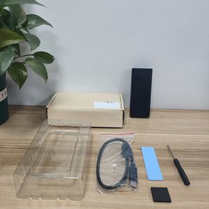 กล่องใส่ SSD แบบ M.2 NVME NGFF อลูมิเนียมอัลลอยด์ USB 3.1 Type-C พร้อมพัดลมระบายความร้อน - Product Image 6